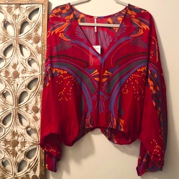 Free People Beneath the Sea Blouse - Picture 9 of 13